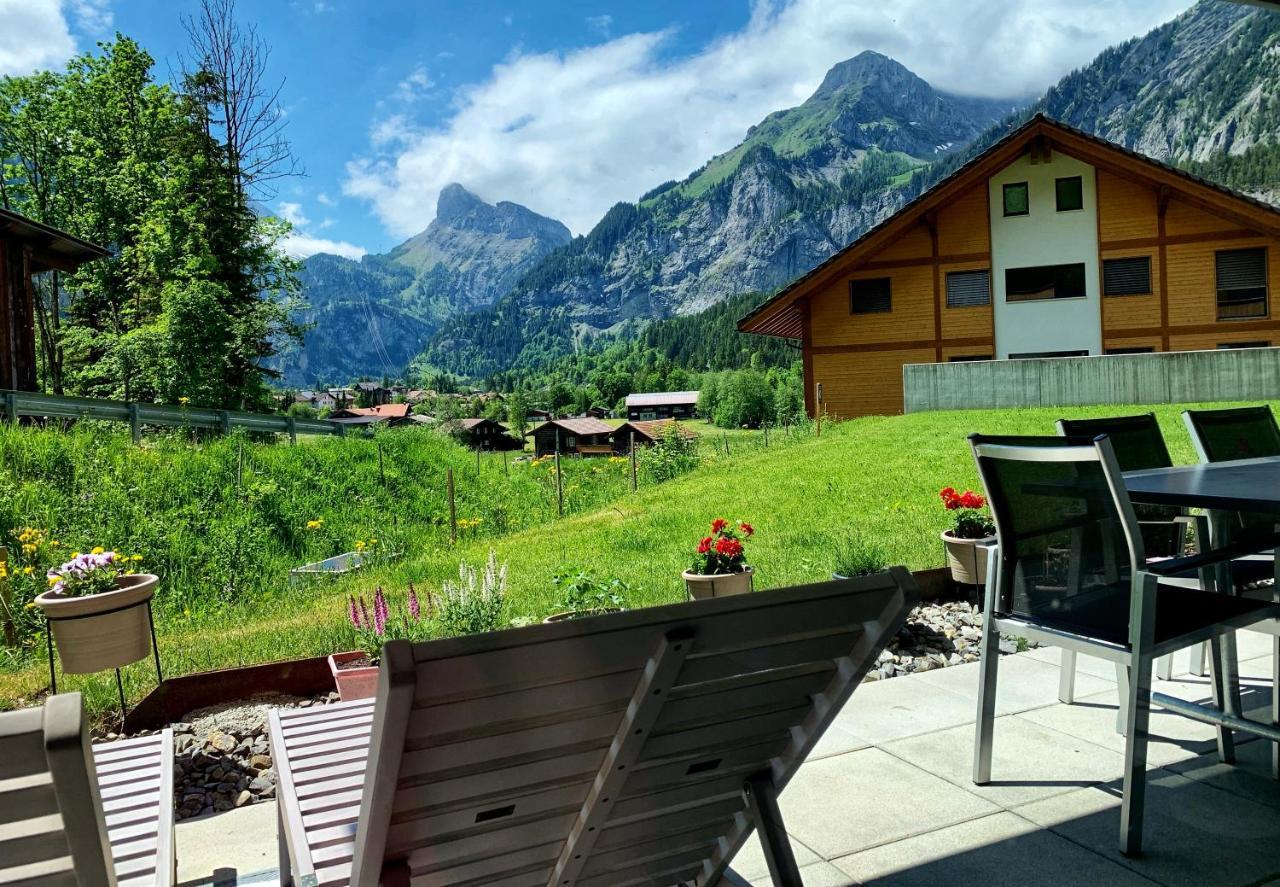 Büelbad - Relax Holiday Apartment Kandersteg Dış mekan fotoğraf