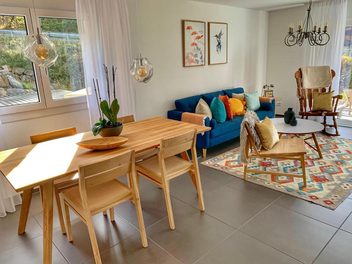 Büelbad - Relax Holiday Apartment Kandersteg Dış mekan fotoğraf
