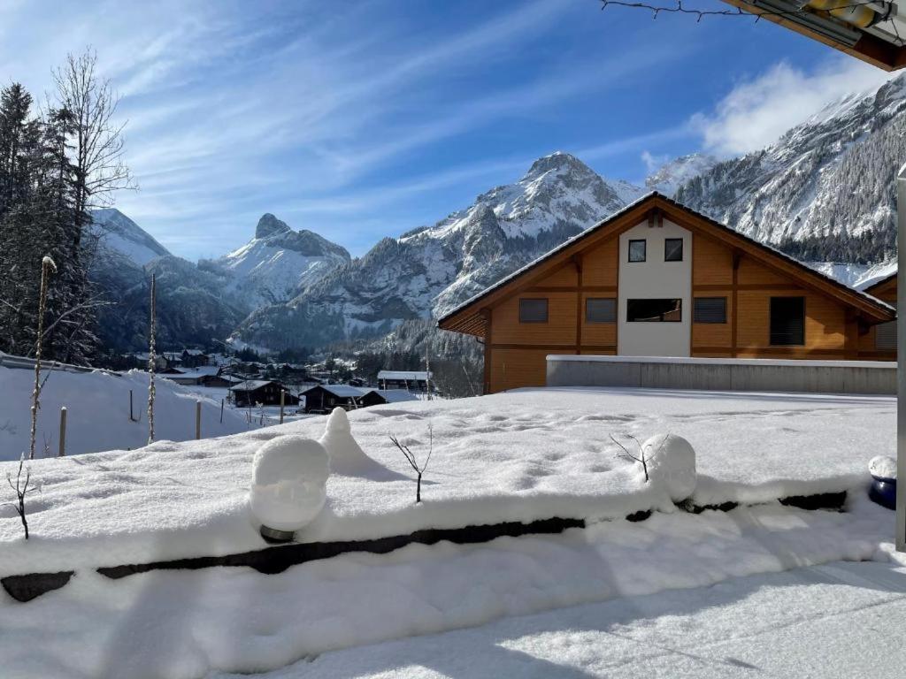 Büelbad - Relax Holiday Apartment Kandersteg Dış mekan fotoğraf