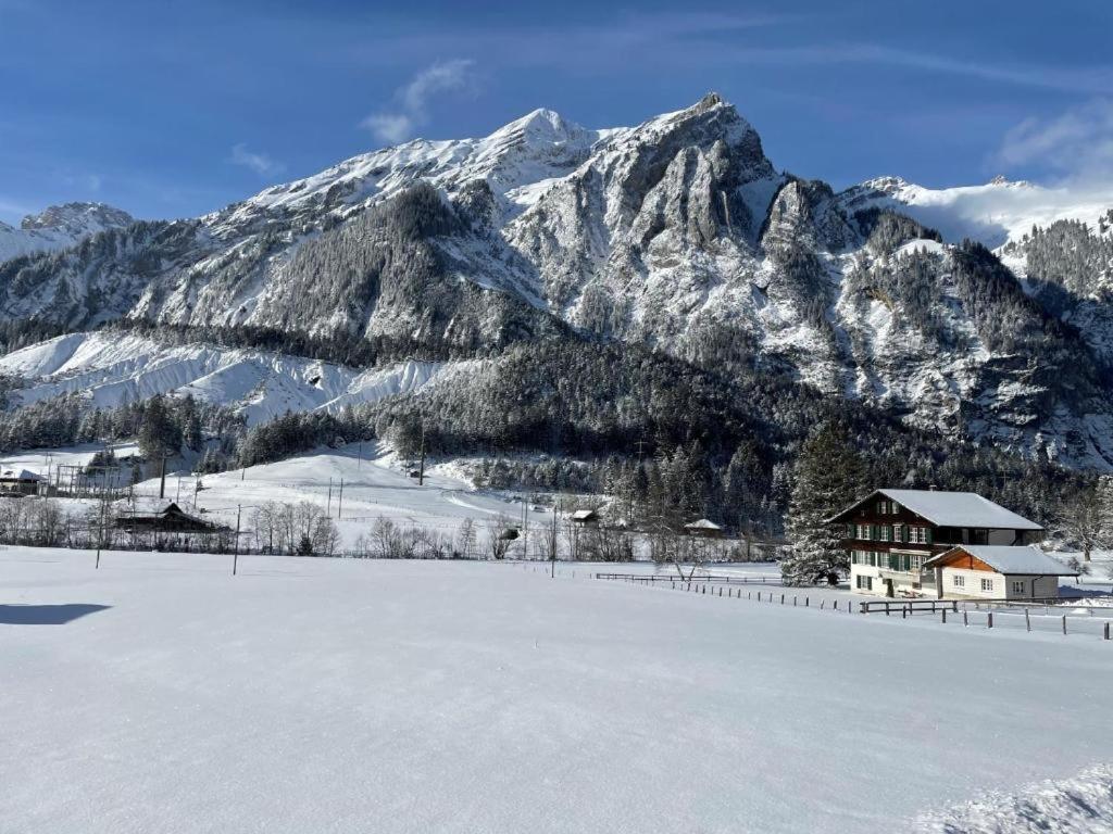 Büelbad - Relax Holiday Apartment Kandersteg Dış mekan fotoğraf