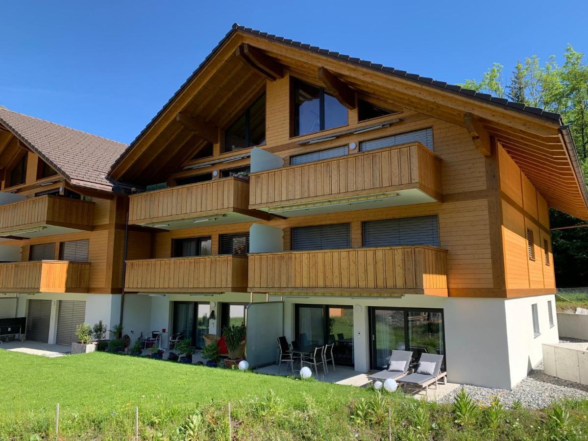 Büelbad - Relax Holiday Apartment Kandersteg Dış mekan fotoğraf