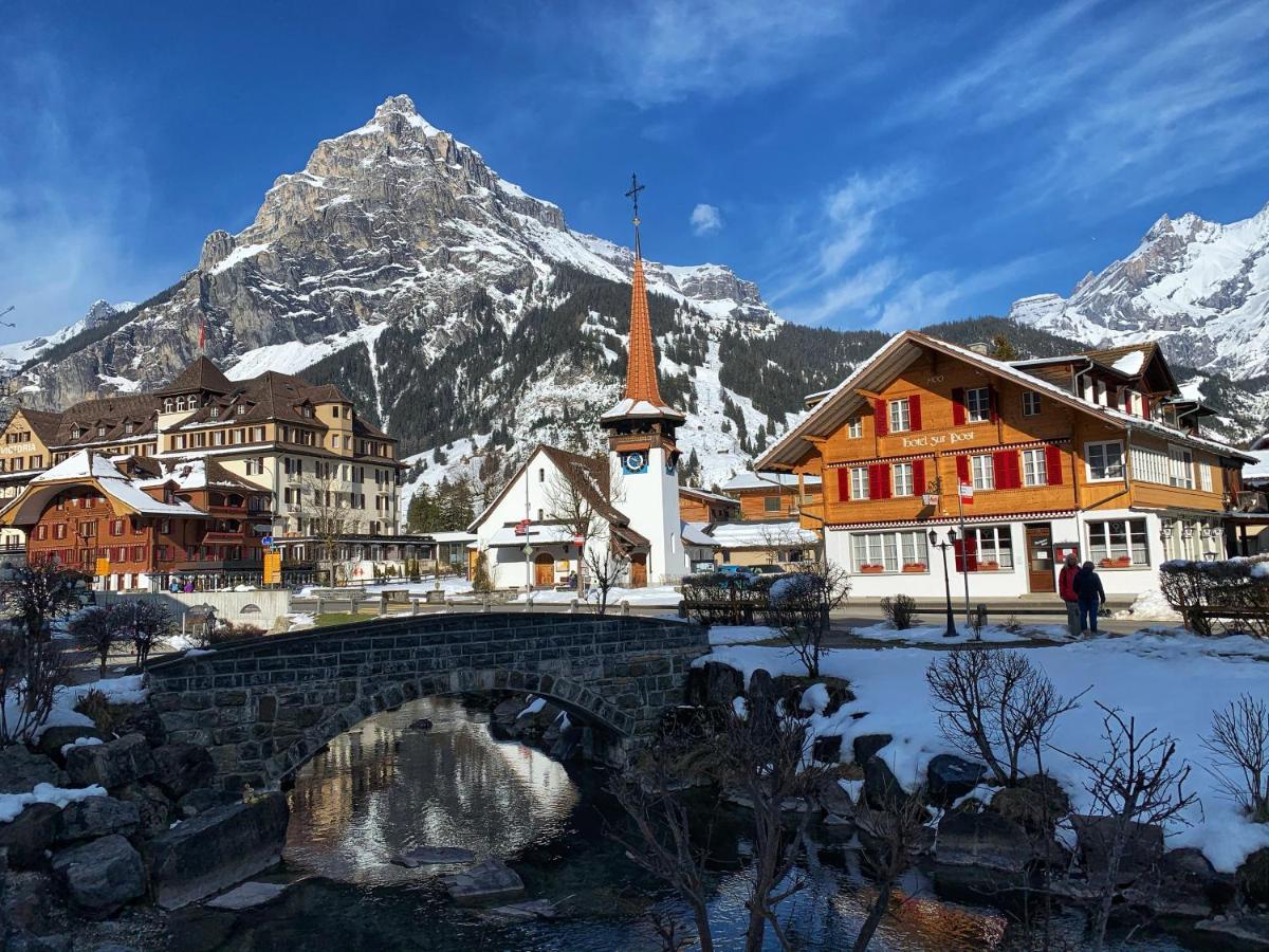 Büelbad - Relax Holiday Apartment Kandersteg Dış mekan fotoğraf